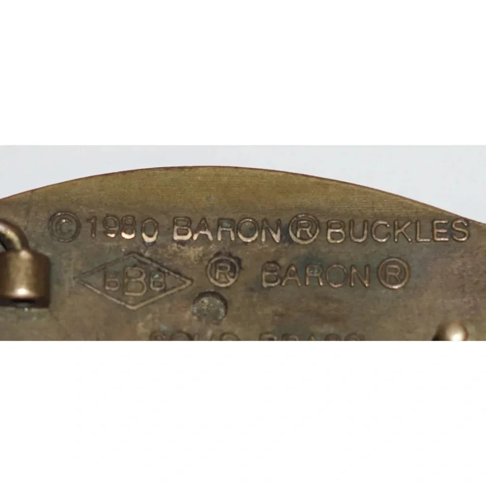 Harley-Davidson Made InThe USA Belt Buckle Vintage - Picture 7 of 8